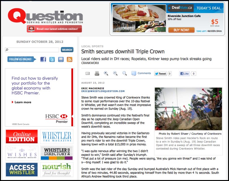 2012 Crankworx clips 1