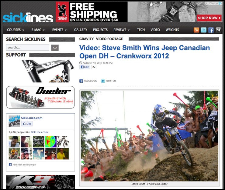Sick Lines CX Steve Smith Screen Shot